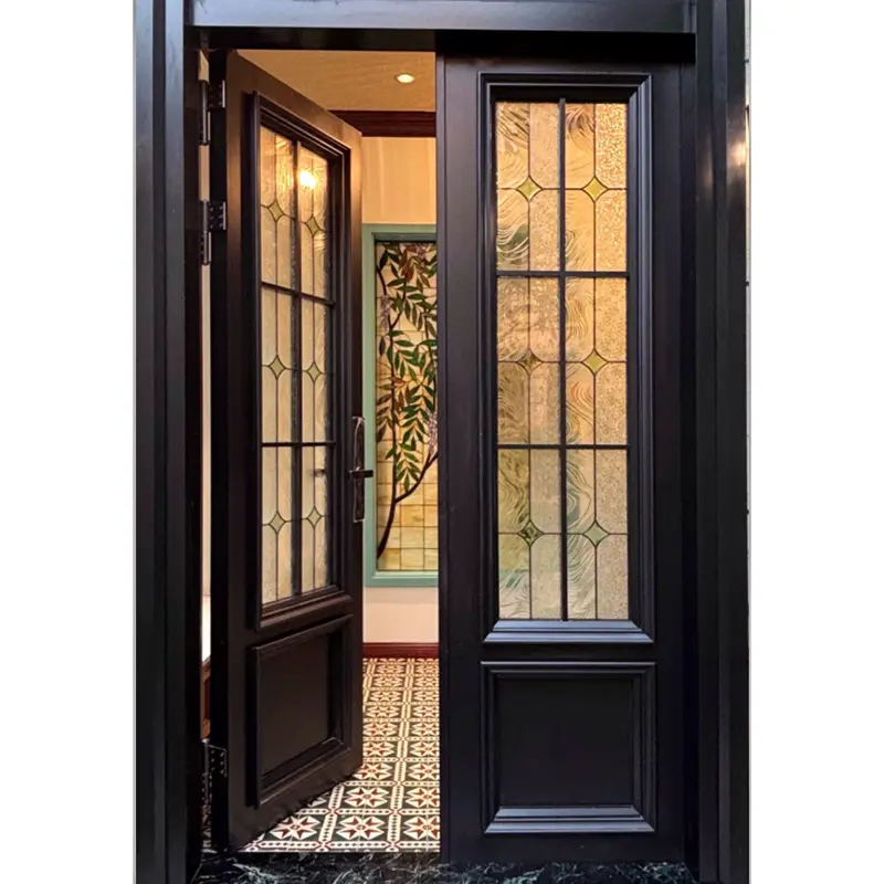 アルミニウム合金の芸術的なデザインのドア