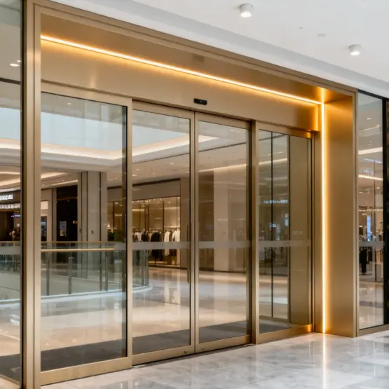 アルミニウム合金電動ドア