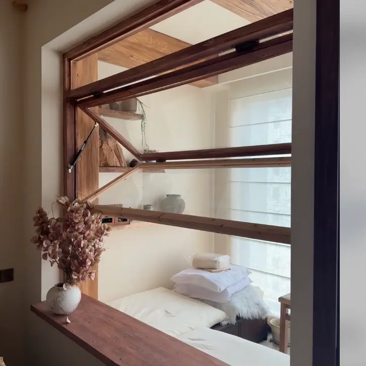 アルミニウム合金トップヒンジ窓