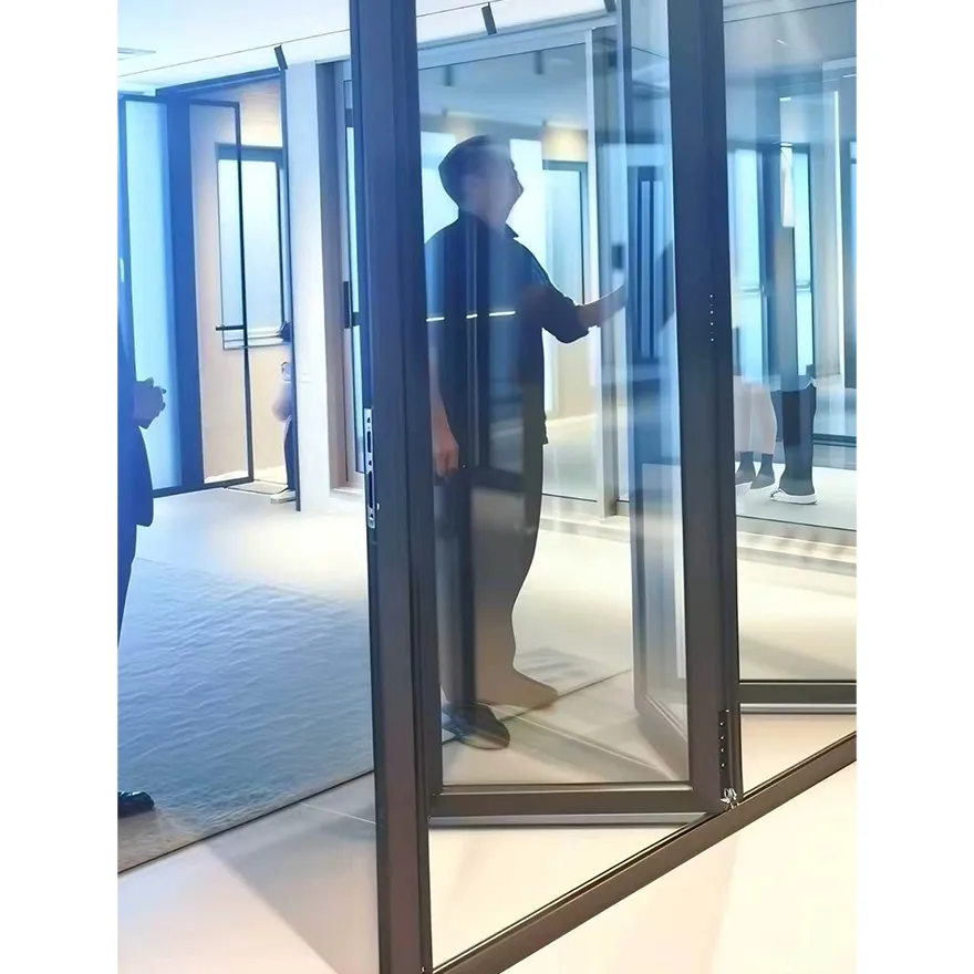 電動昇降スライドアルミドア